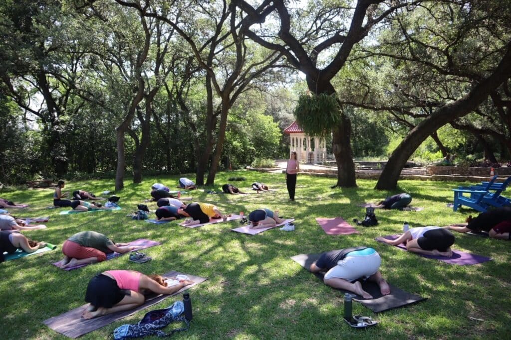 Yoga in the Garden - Zilker Botanical Garden